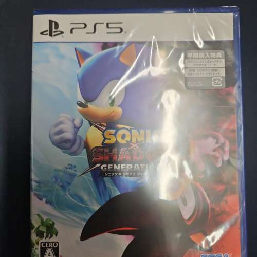 全新未開封 PS5 Sonic x Shadow Generations日本版