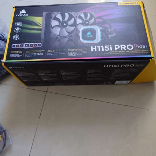 CORSAIR H115i PRO 280mm水冷散熱器