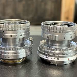 Leica Summicron 50mm version 1 collapsible M39/ M lenses