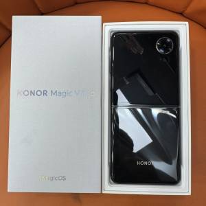 99%New 榮耀 Honor Magic V Flip 5G 12+512GB 黑色 保養到2025年10月6日 全套有盒有...