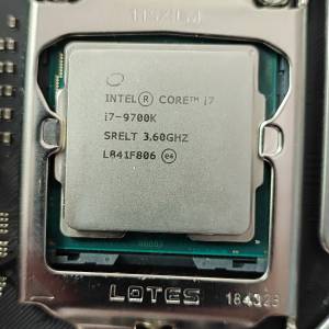 Intel i7 9700K & Asus Z390 gaming 底板