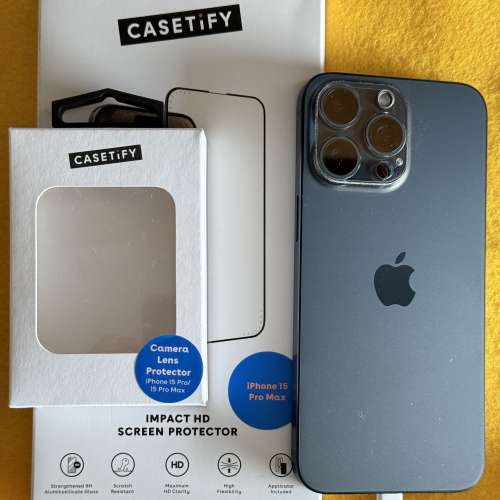 iPhone 15 PRO MAX 256GB, Blue Titanium  99% New