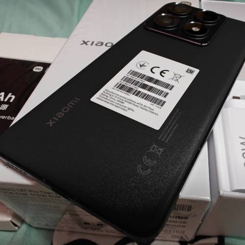 99% New Xiaomi 小米 14T pro 12+512 黑色 香港行貨 全套有單