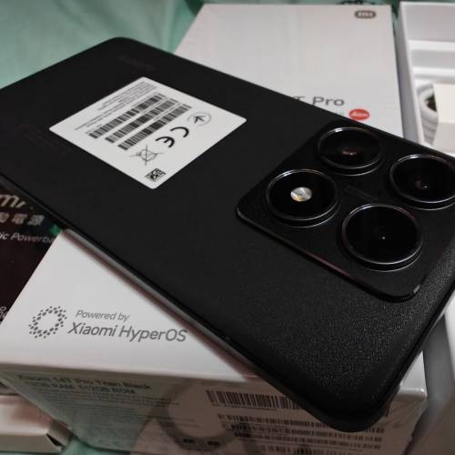 99% New Xiaomi 小米 14T pro 12+512 黑色 香港行貨 全套有單