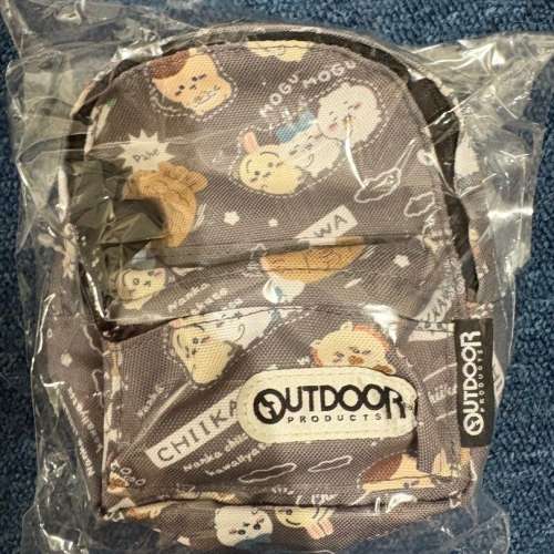 全新 斷貨 chiikawa Outdoor 迷你背包 背包 背囊 小袋 筆袋 袋仔 收納袋 掛包 小包 ...