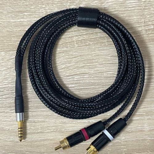 日本canare線 4.4 to RCA 過機線 jumper