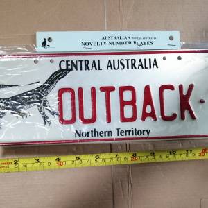 Aussie car plate 1