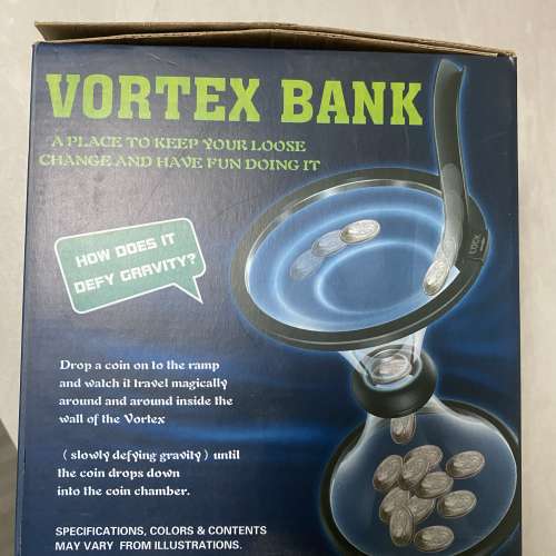 Vortex Bank 重力旋轉錢罌