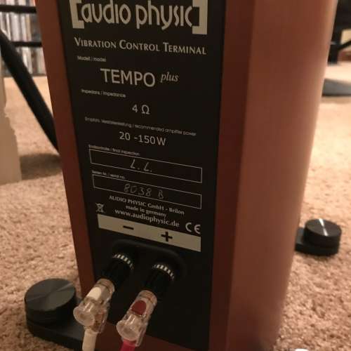 超靚聲近全新AUDIO PHYSIC TEMPO PLUS 揚聲器