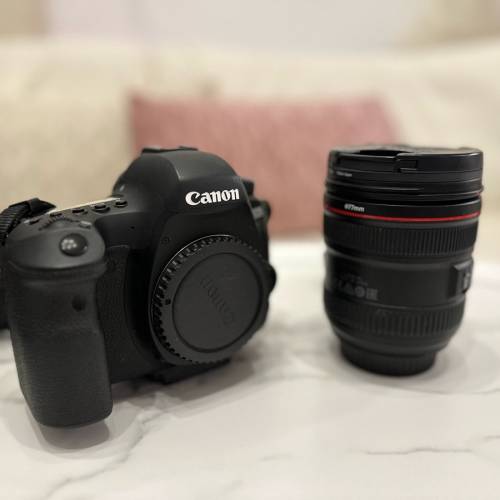 Canon 6D Mark II with EF 24-70mm f/ 4L IS USM Micro