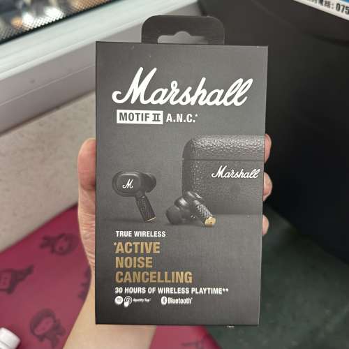 全新 Marshall Motif II A.N.C 港行