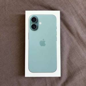 $4500 iPhone 16 Teal綠色 用左 1日 開封 128GB 10月3號