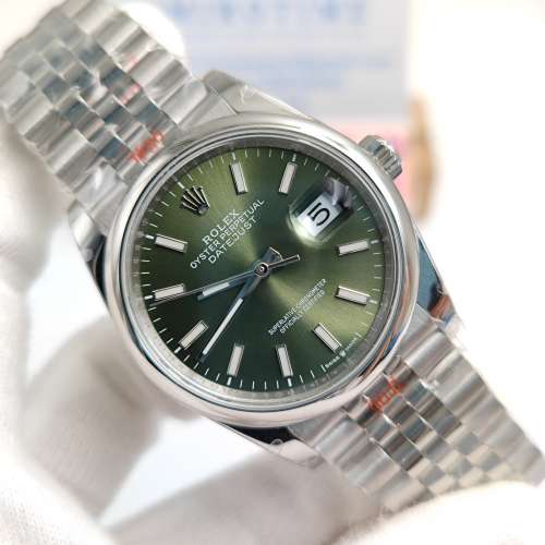 DateJust 36 126200 904L SS Green Dial watch