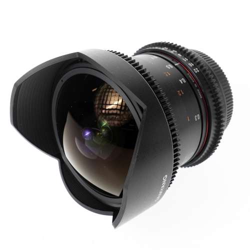 Samyang 8mm T3.8 Diagonal Fish-Eye CS II Lens