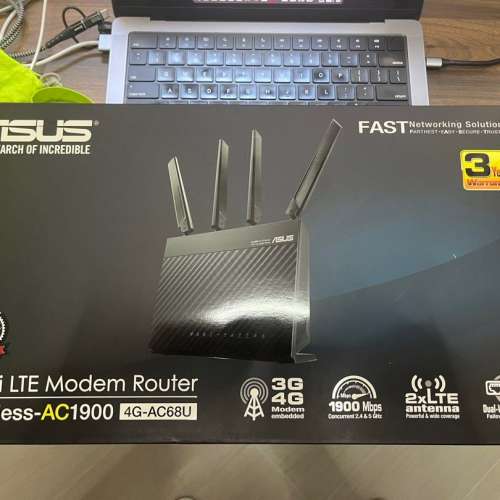 ASUS Router AC1900 4G-AC68U 華碩 路由器