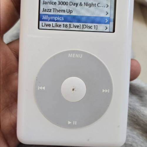 ipod photo 4gen 彩色螢幕 120gb