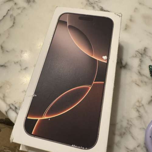 iPhone 16 pro max 512G desert gold