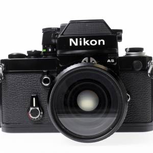 Nikon F2 35mm SLR Film Camera Black w/ NIKKOR 35mm f2 Lens