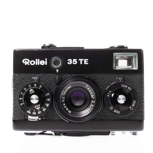 Rollei 35 TE 35mm Film Camera Black #80671