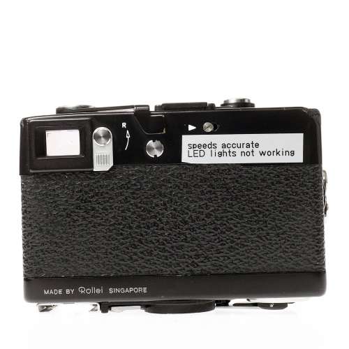 Rollei 35 TE 35mm Film Camera Black #80671