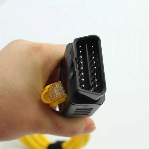 寶馬汽車診斷測試線方頭ENET用於F底盤編程診斷