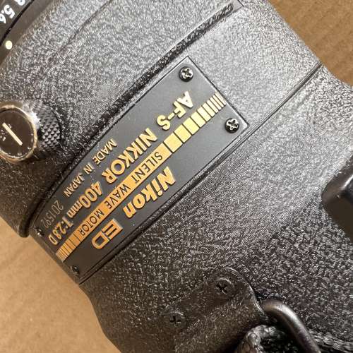 NIKON ED AF-S NIKKOR 400mm f2.8D