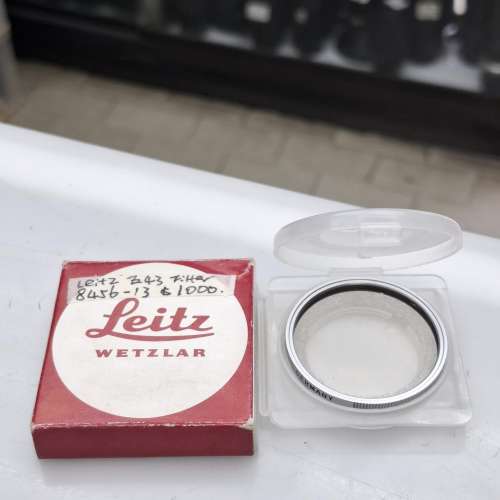 LEICA E39 UV FILTER  LEICA 43MM UV FILTER  LEICA 43MM YELLOW FILTER