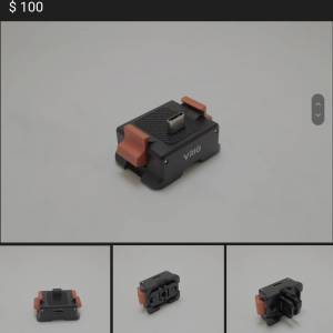 DJI Osmo Pocket 3 配件磁吸快拆底