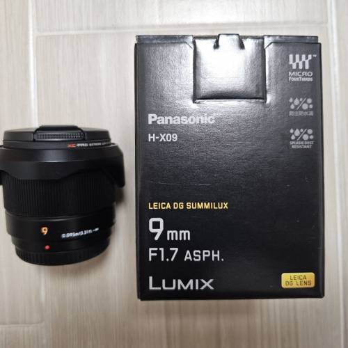 Panasonic
Leica DG Summilux 9mm F1.7 Asph. 99% New