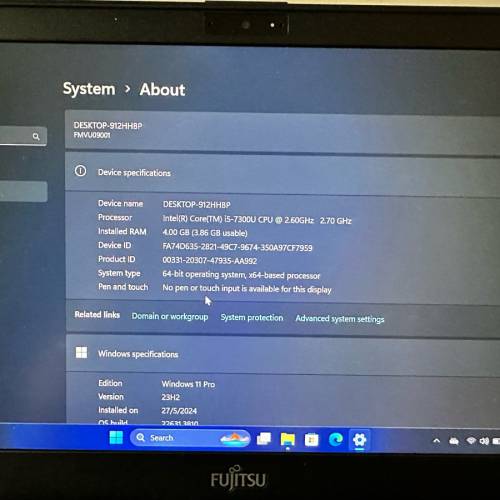 💻Fujitsu Lifebook U937 ⌨️超輕～900克  🖥️13'' FHD Mon ⏲️i5-7300U