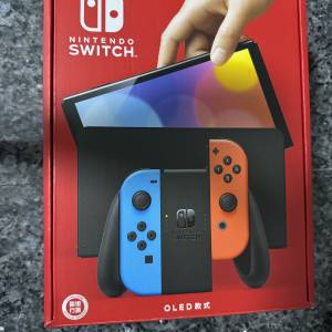 全新Nintendo Switch (OLED款式) 預售