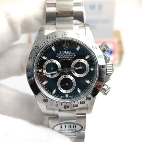 Daytona 116509 Black Stick Dial watch