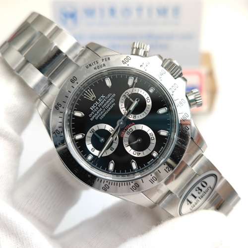 Daytona 116509 Black Stick Dial watch