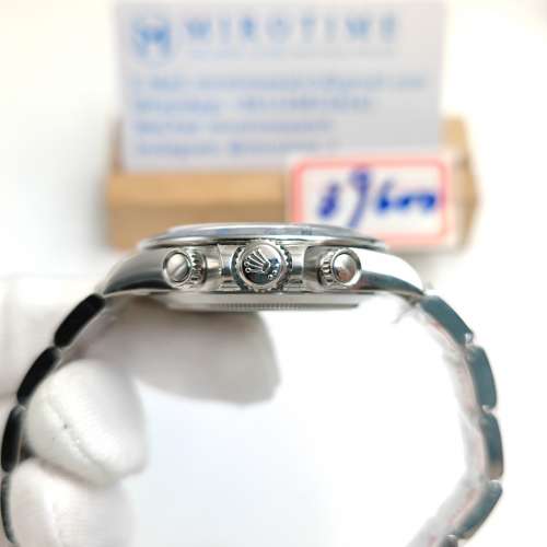 Daytona 116509 Black Stick Dial watch