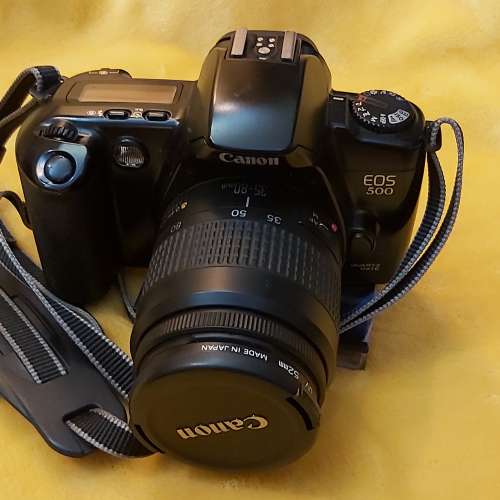 Canon 菲林機EOS 500 + 35-80mm