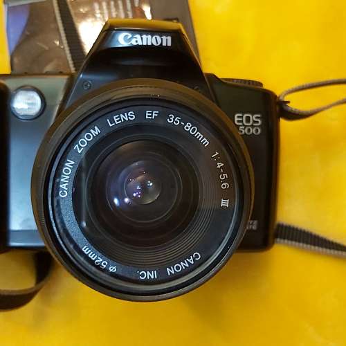 Canon 菲林機EOS 500 + 35-80mm