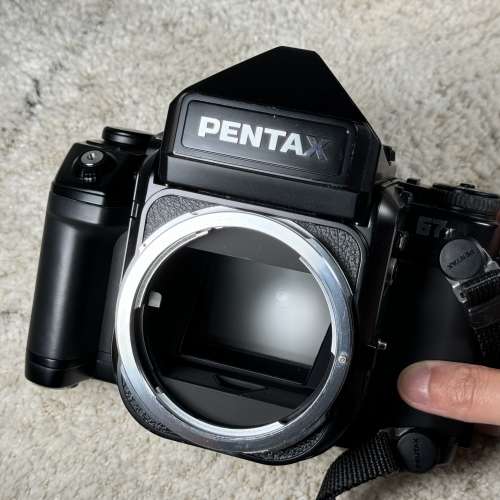 Pentax 67II with 105/2.5 and 90/2.8 and Grip (serviced in 2023)
