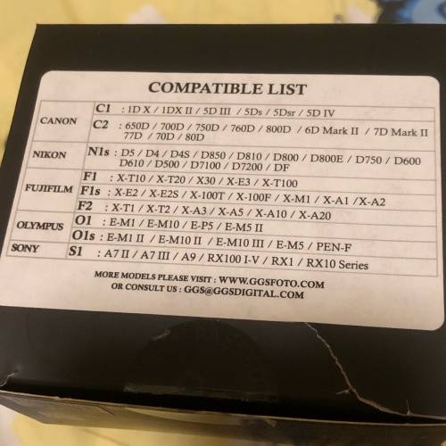 GGSFoto Foldable LCD ocular Viewfinder mj-1 s1 折疊 LCD 遮光 放大 顯示屏 取景...