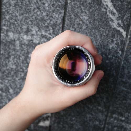 Leica 50 f1.4 v2 silver