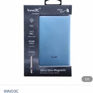 inno3C Ultra Slim Magnetic Wireless Power Bank/超薄磁吸無線充移動電源