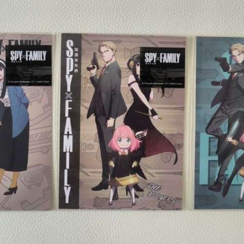 全新 SPY x FAMILY Postcard 明信片