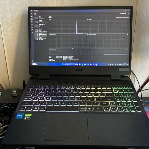 95%new Acer Nitro 5 15.6吋 (2022) (165Hz, i5-12500H, 16+512GB SSD, RTX3050)