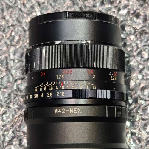 Mamiya 55/1.8 sekor For M42 連 mount to Sony E