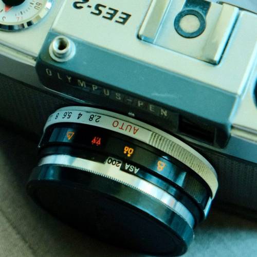 olymups pen ees-2 半格 估焦 菲林相機