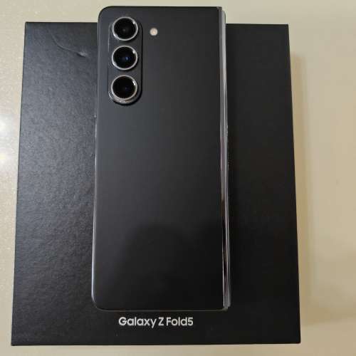 Samsung Z Fold 5 (黑色 512G) 99%New 香港行貨保養至今年12月