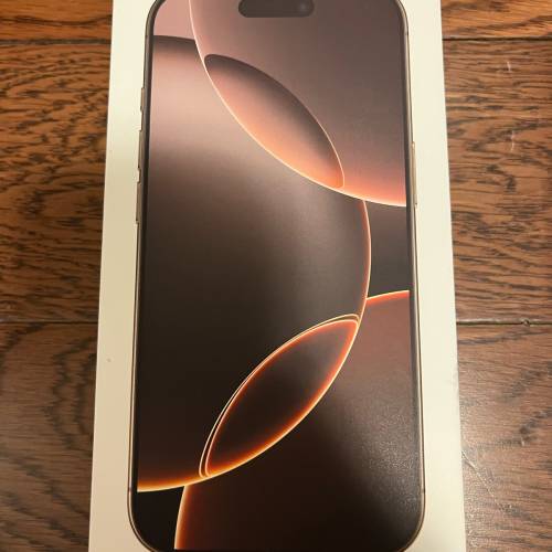 全新未開封iPhone 16 Pro Max 256G沙漠色鈦金屬Desert Gold