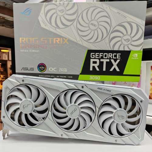 ROG Strix RTX 3090 24GB OC White Edition Trade in 回收 4090 4080 4070 3090 308...