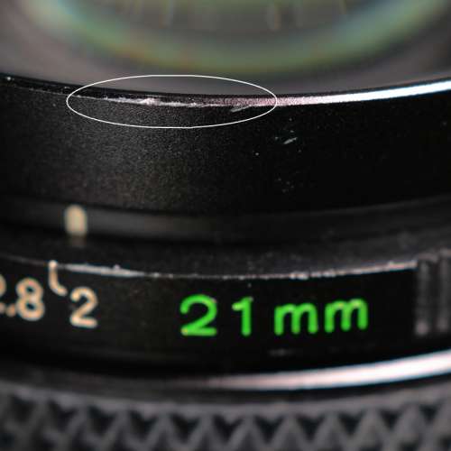 Olympus zuiko 21mm f2.0