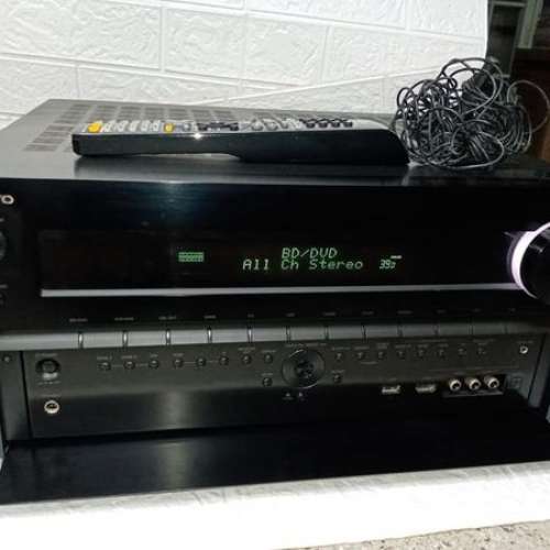Onkyo nr809 ...220v... 跟遙控 跟咪頭