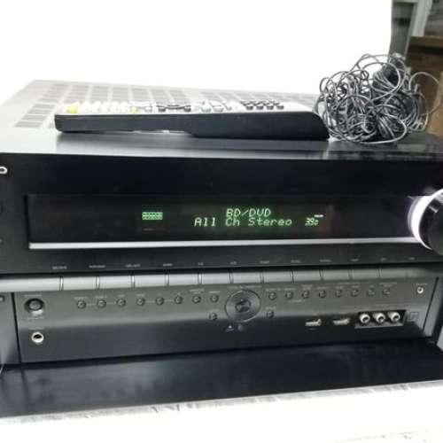 Onkyo nr809 ...220v... 跟遙控 跟咪頭